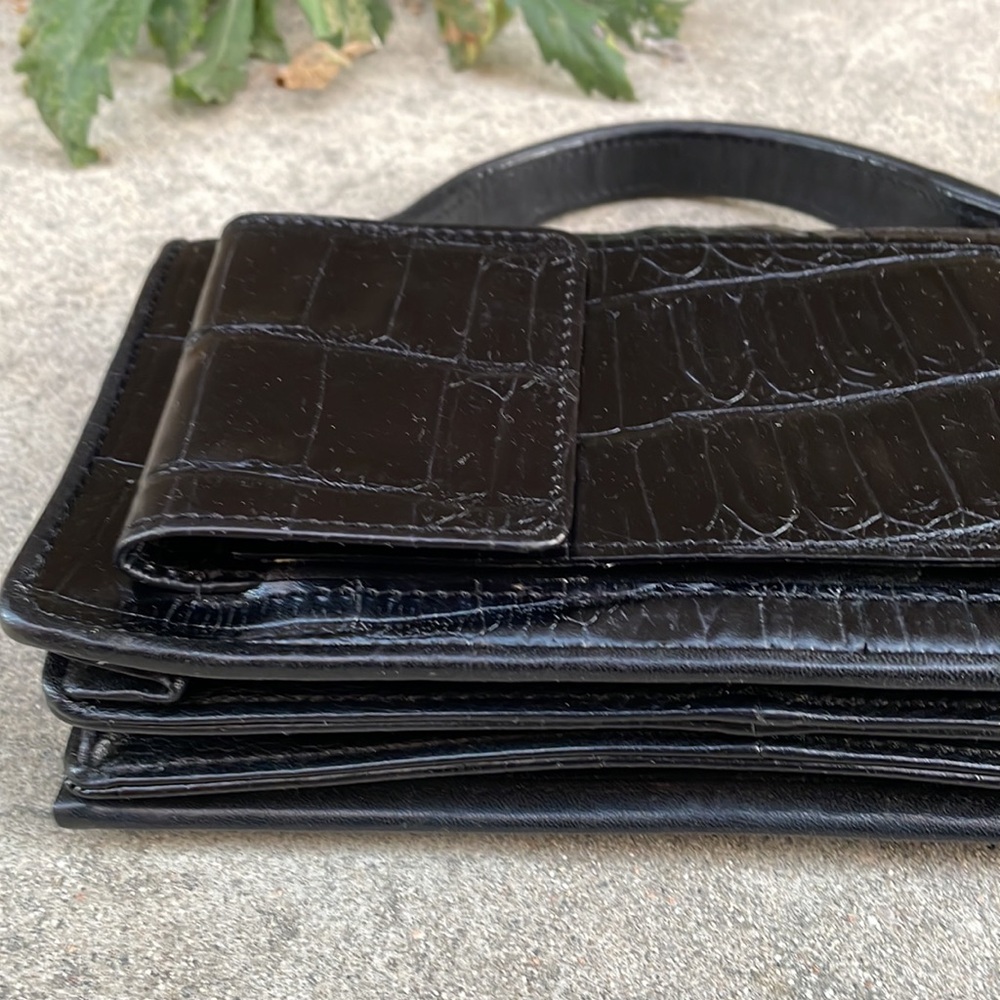 Leather, Reptile Skin Pattern, Rectangular, One H… - image 7